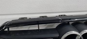 фото thumb №10, A6 c7 4g рестайлінг решітка радіатора решітка бампера перед sline чорний pod pdc 4g0853651af