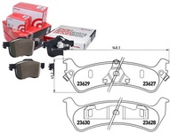 фото thumb №1, Гальмівні колодки гальмівні ford explorer 96- задня brembo