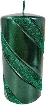 Декоративная свеча Vella Green Artman 14 см.
