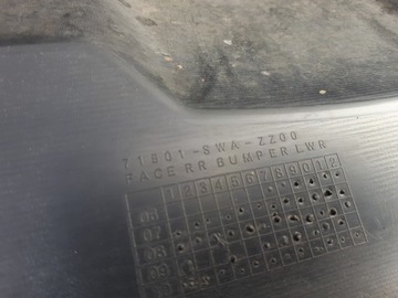 фото thumb №13, Honda crv cr-v iii 06-09 бампер задний зад 71501-swa-zz00