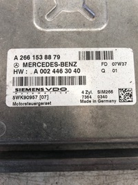 фото thumb №5, Бортовой компьютер двигателя mercedes w169 a2661538879