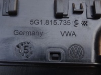 фото thumb №8, Vw golf vii решітка повітропровід середня 5g1815736c
