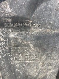 фото thumb №6, Защита подвеска левая vw polo v 6r 6q0825201h