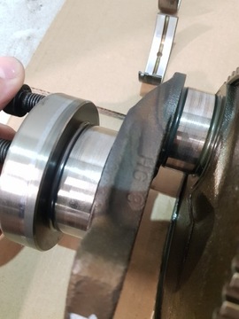 фото thumb №16, Wał колінчастий hub90 bmw e90 e91 e87 e60 e61 eur 2.0b n43b20ay