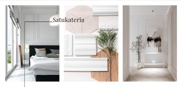ORAC DECOR CX196 ПОТОЛОЧНАЯ ПОЛОСКА H-4,0см - Ступенчатый карниз - Арт-деко