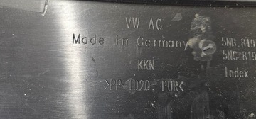 фото thumb №10, Панель під лобовим склом ліві vw tiguan ii 5na 5nb 5nc 16-