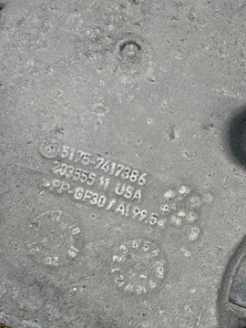 фото thumb №7, Захист двигуна нижня bmw x3 g01 x4 g02 ідеальна оригінал 7413786