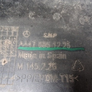 фото thumb №9, Mercedes vito w447 бампер зад a4478851225