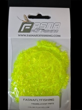 Fasna Translucent Fritz - Флюо Желтый 10мм - 1 шт.
