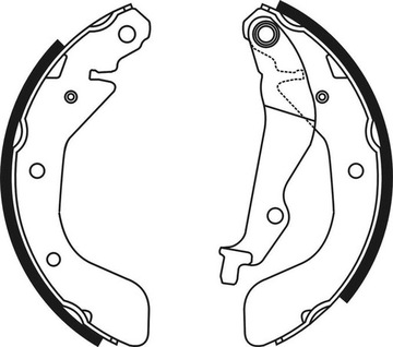 фото thumb №2, Abe c00012abe набор тормозная колодка тормозных
