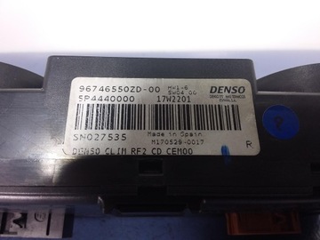 фото thumb №6, Citroen c-elysee панель кондиціонера 96746550zd