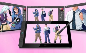Графический планшет для компьютера BOSTO 13HDK T TOUCH