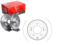 фото thumb №1, Тормозные диски тормозные 2szt kia задняя soul 1,6 crdi 09- tr