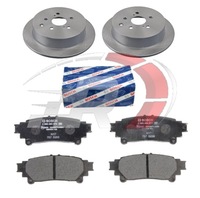 фото thumb №1, Toyota highlander 2014-2019 тормозные диски + тормозные колодки тормозные задняя