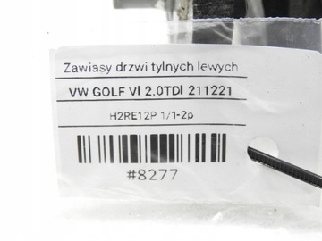 фото thumb №6, Петля дверь левый зад vw golf vi lc9x