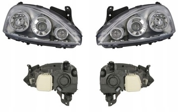 фото thumb №1, Фара лампа opel corsa combo c 03-10 l+p tyc