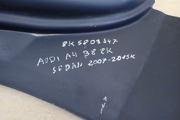 фото thumb №7, Поріг-мульда поріг лівий обшивка audi a4 b8 8k sedan 2007-2015r 8k5809847