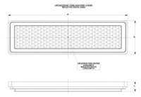 фото thumb №2, Відбивач білий prostokątny вузький задній з стрічка самоклеючий horpol