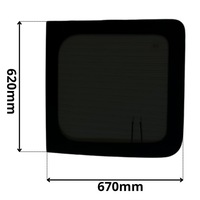 фото thumb №1, Стекло зад правая задняя ciemnozielona w дверь renault trafic iii 3 0245