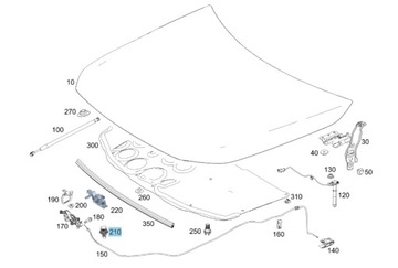 ОРИГИНАЛ. ПРУЖИНА КАПОТКА MB A1778803100