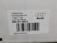 Підніжка поріг лівий audi q5 8r + болти новий оригінал в Україні, фото thumb