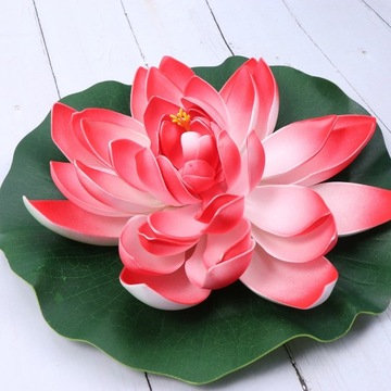 1шт искусственная плавающая кувшинка моделирование