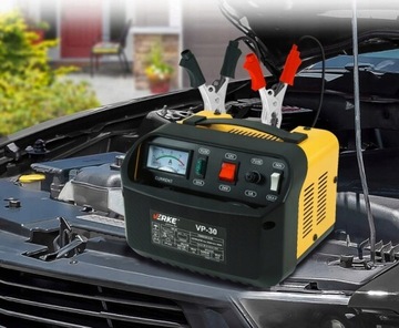 PROSTOWNIK SAMOCHODOWY DO AKUMULATORÓW 12V 24V 20A ŁADOWARKA AKUMULATORA
