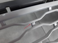 фото thumb №7, Vw caddy v 2k7 решётка средняя бампера перед 2k7853677