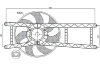 фото thumb №1, Nissens вентилятор радиатора fiat panda 1.2 169