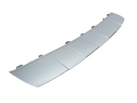 Купити Audi спойлер нижній бампера перед накладка срібляста, фото thumb