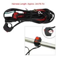 12v жгут проводка двойной шланг do led фара рабочий motocykla с Разборки, фото thumb