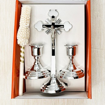 CAROL SET CROSS ПОДСВЕЧНИК СВЕЧИ 19 СМ CAROL + разбрызгиватель 20 см бесплатно