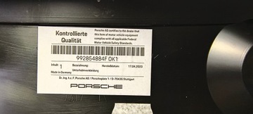 фото thumb №8, Планка пороговая накладка правая porsche 911 992