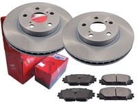 фото thumb №1, Тормозные диски тормозные колодки trw перед toyota prius lexus ct