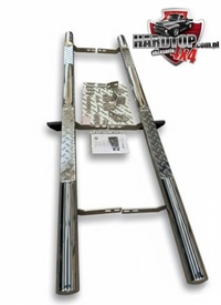 фото thumb №11, Пороги бічний трубопровід хром wyżłobienie пороги поміст isuzu d max 2020+