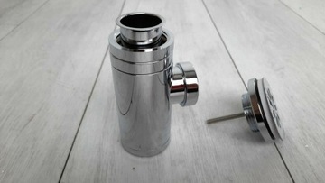 Сифон для умывальника Laveo, овальный, хром