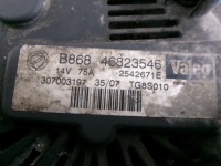фото thumb №5, Fiat panda ii 1.3d генератор 46823546 valeo 2542671e 75a проверенный
