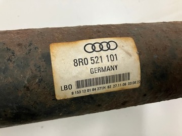 фото thumb №8, Wał привідний 2.0 tdi 143 km quattro audi q5 8r 8r0521101