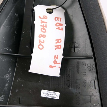 фото thumb №12, Bmw e87 lci оздоблення сидіння зад праві шкіра