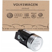 фото thumb №1, Оригинальный номер volkswagen кнопка старт сплав volkswagen tiguan ii seat tarraco