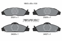 Тормозные колодки ham ssangyong korando/musso - textar 2323101 Цена, фото thumb