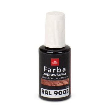 FARBKA ZAPRAWKOWA Z PĘDZELKIEM DO BLACHY RAL 3011 INTENSYWNY CZERWONY
