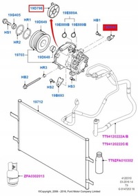 фото thumb №10, Котушка компресора кондиціонера ford transit 06-14 оригінальний номер