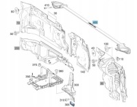 Тяга поперечний розпірка amg mercedes Оригінал, фото thumb