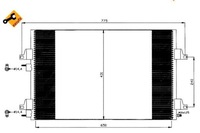 фото thumb №2, Nrf35557 конденсатор кондиционера renault espace 02-