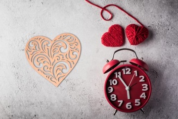 Деревянный декор HEART OPEN 2 10см СВАДЕБНЫЙ