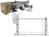 фото thumb №1, Nissens радиаторов двигателя mercedes sprinter 2-t 9