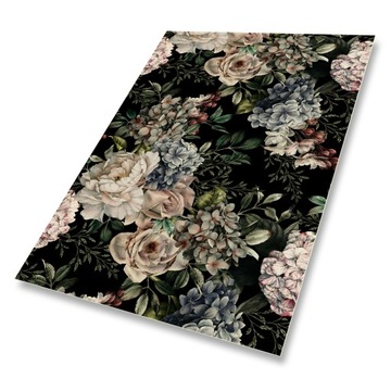 КОВРИК ВИНИЛОВЫЙ VINTAGE FLOWERS ROSES для гостиной