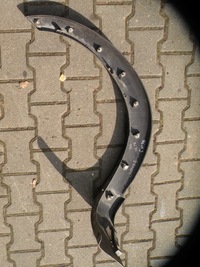 фото thumb №5, Volvo xc70 01-06 молдинг накладка крила правий перед brown