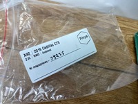 фото thumb №8, Відбивач габаритний ліхтар права лампи задньої cadillac cts iii 2016